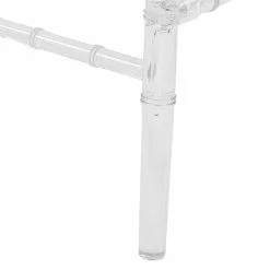 Beliani Conjunto De 2 Sillas De Comedor Transparentes CLARION -Sillas Ventas undef src sa picid 775209 type whitesh image scaled