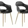 Beliani Conjunto De 2 Sillas De Comedor Negro/madera Clara UTICA 2 Beliani Conjunto De 2 Sillas De Comedor Negro/madera Clara UTICA -Sillas Ventas undef src sa picid 775249 type whitesh image