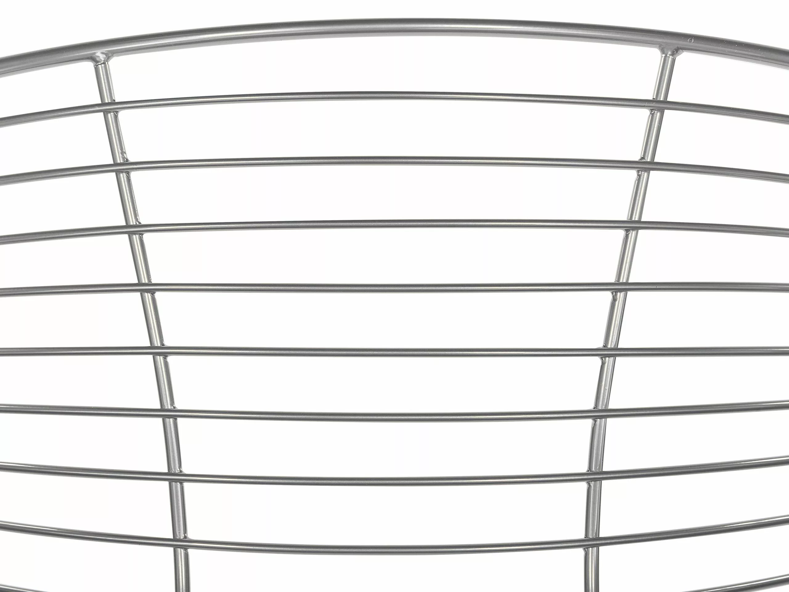 Beliani Conjunto De 2 Sillas De Metal Plateado/negro HOBACK - Imagen 6