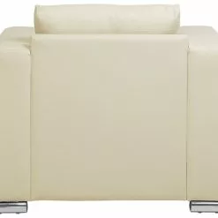 Beliani Sillón De Piel Beige HELSINKI -Sillas Ventas undef src sa picid 77786 type whitesh image scaled