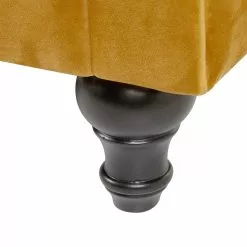 Beliani Sillón De Terciopelo Amarillo CHESTERFIELD -Sillas Ventas undef src sa picid 778726 type whitesh image scaled