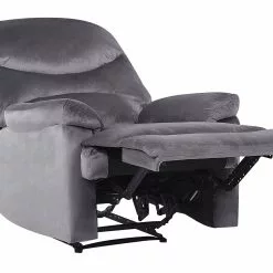 Beliani Sillón Reclinable De Terciopelo Gris/negro ESLOV 16 Beliani Sillón Reclinable De Terciopelo Gris/negro ESLOV -Sillas Ventas undef src sa picid 779791 type whitesh image scaled