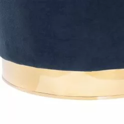 Beliani Sillón De Terciopelo Azul ALBY -Sillas Ventas undef src sa picid 780874 type whitesh image scaled