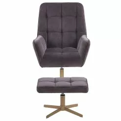 Beliani Sillón De Terciopelo Gris Pardo Con Reposapiés MOLLE 12 Beliani Sillón De Terciopelo Gris Pardo Con Reposapiés MOLLE -Sillas Ventas undef src sa picid 780895 type whitesh image scaled