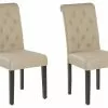 Beliani Conjunto De 2 Sillas De Comedor De Poliéster Beige Arena/negro VELVA 1 Beliani Conjunto De 2 Sillas De Comedor De Poliéster Beige Arena/negro VELVA -Sillas Ventas undef src sa picid 781875 type whitesh image