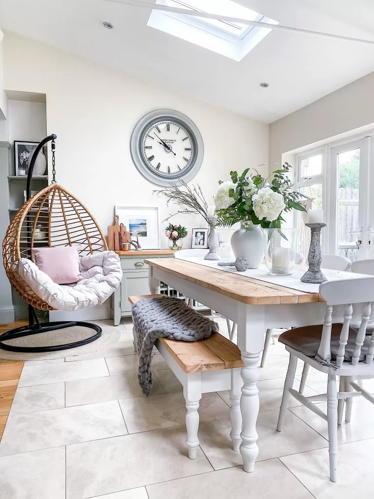 Beliani Silla Colgante Con Soporte De Ratán Beige/natural/negro ARSITA 7 Beliani Silla Colgante Con Soporte De Ratán Beige/natural/negro ARSITA - Imagen 5