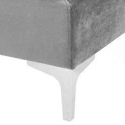 Beliani Sección Esquinera De Terciopelo Gris EVJA 19 Beliani Sección Esquinera De Terciopelo Gris EVJA -Sillas Ventas undef src sa picid 789399 type whitesh image scaled