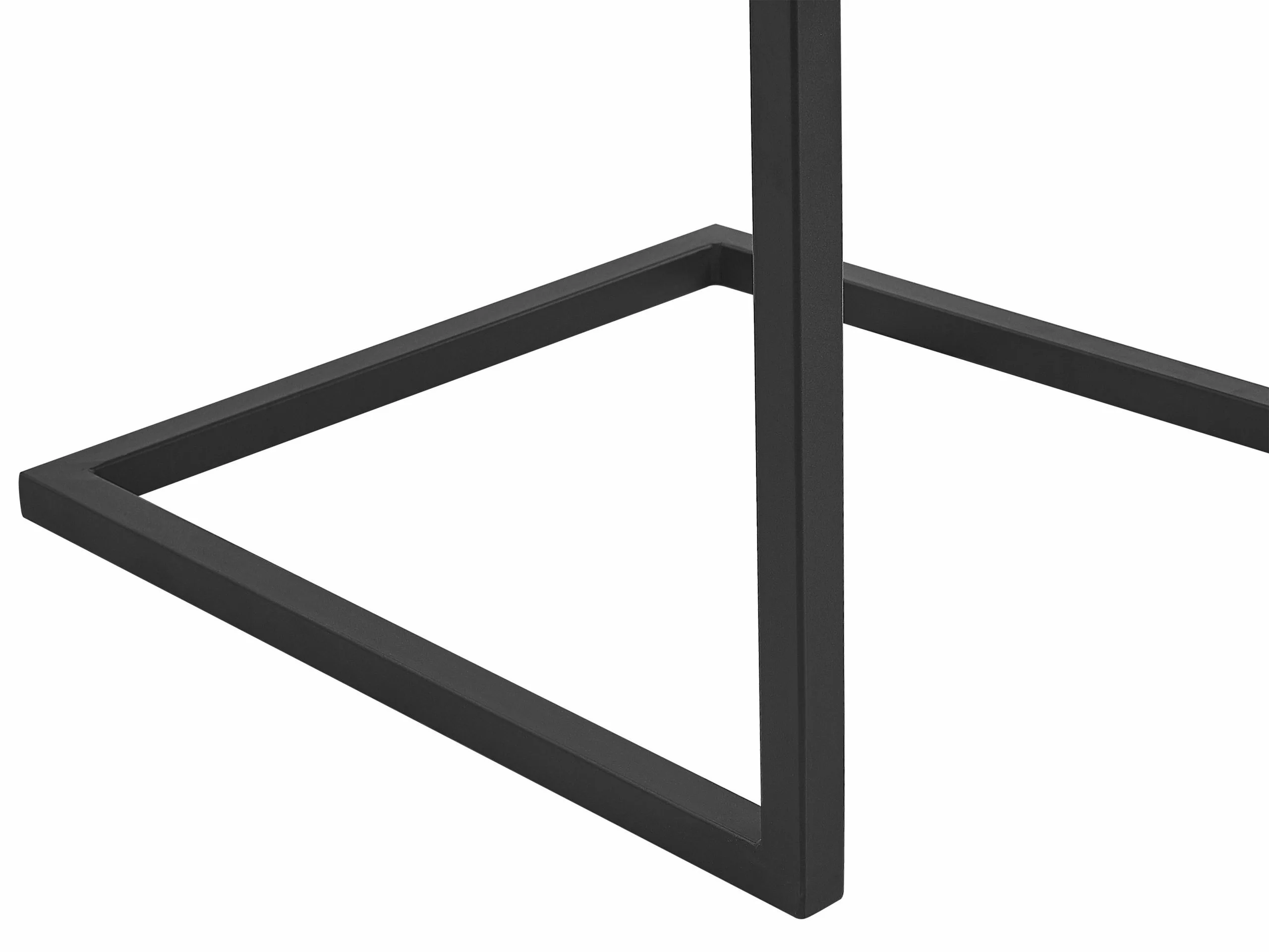 Beliani Conjunto De 2 Sillas De Comedor De Piel Sintética Marrón/negro BRANDOL - Imagen 7