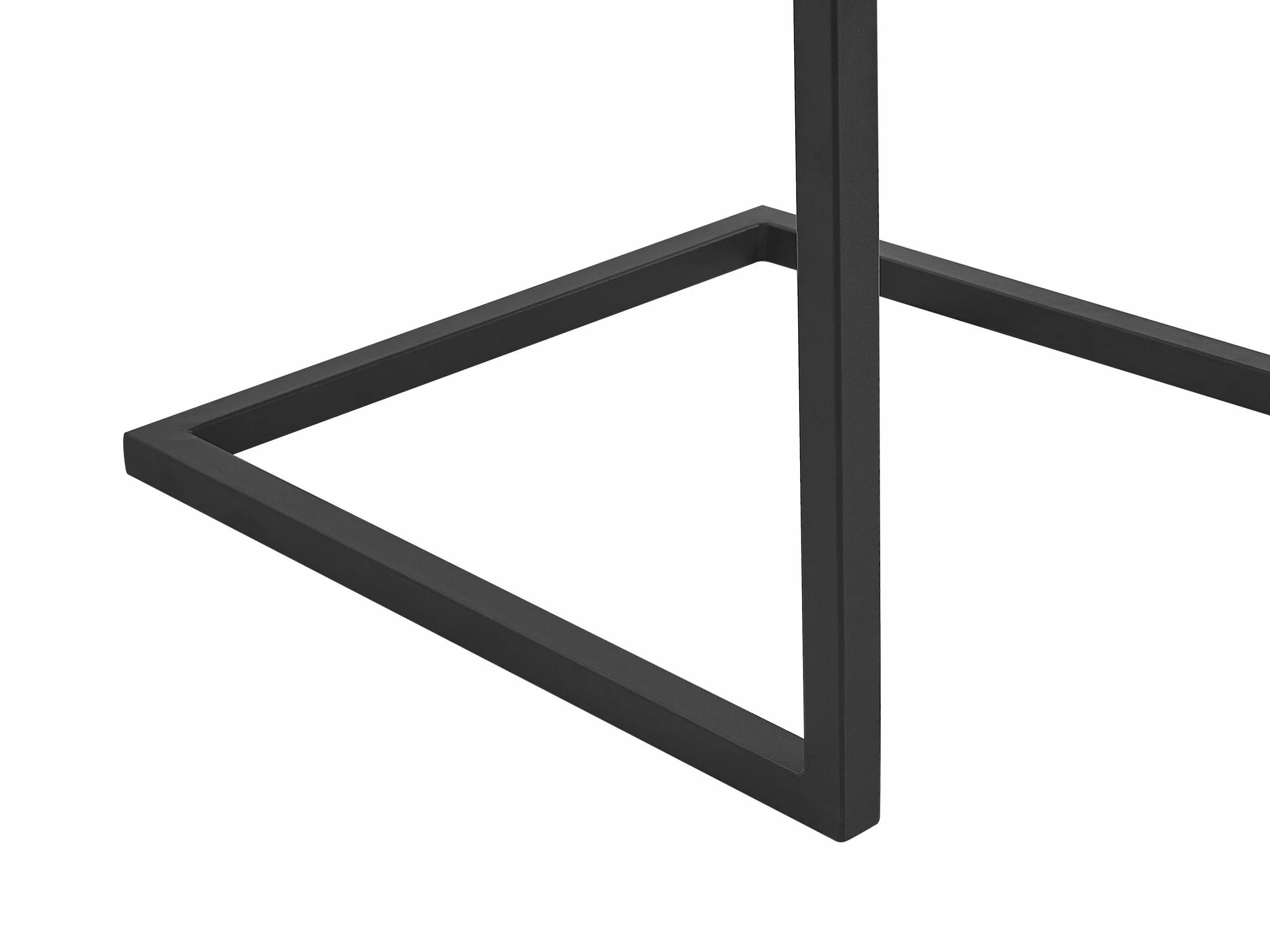 Beliani Conjunto De 2 Sillas De Comedor De Piel Sintética Marrón/negro BUFORD - Imagen 7