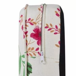 Beliani Sillón De Algodón/poliéster Beige Crema/multicolor Con Reposapiés HAMAR -Sillas Ventas undef src sa picid 794156 type whitesh image scaled