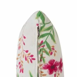 Beliani Sillón De Algodón/poliéster Beige Crema/multicolor Con Reposapiés HAMAR -Sillas Ventas undef src sa picid 794157 type whitesh image scaled