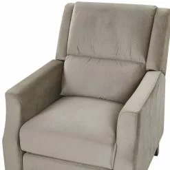 Beliani Sillón Reclinable De Terciopelo Gris Pardo/madera Oscura EGERSUND 19 Beliani Sillón Reclinable De Terciopelo Gris Pardo/madera Oscura EGERSUND -Sillas Ventas undef src sa picid 794328 type whitesh image scaled