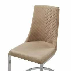 Beliani Conjunto De 2 Sillas De Terciopelo Beige/plateado ALTOONA -Sillas Ventas undef src sa picid 795738 type whitesh image scaled