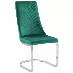 Beliani Conjunto De 2 Sillas De Terciopelo Verde Esmeralda/plateado ALTOONA -Sillas Ventas undef src sa picid 795759 type whitesh image scaled