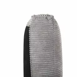 Beliani Sillón De Pana Gris VIND -Sillas Ventas undef src sa picid 797052 type whitesh image scaled