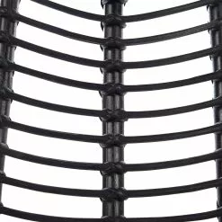 Beliani Silla De Comedor De Ratán Negro CANORA -Sillas Ventas undef src sa picid 799497 type whitesh image scaled