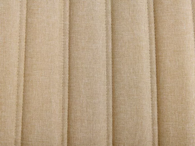 Beliani Conjunto De 2 Sillas De Poliéster Beige Arena/madera Oscura CALGARY 10 Beliani Conjunto De 2 Sillas De Poliéster Beige Arena/madera Oscura CALGARY - Imagen 8