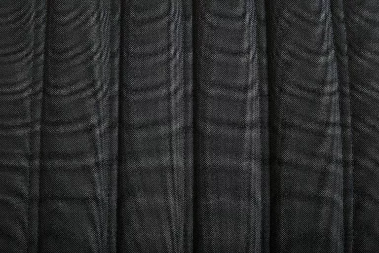 Beliani Conjunto De 2 Sillas De Poliéster Negro/madera Oscura CALGARY 10 Beliani Conjunto De 2 Sillas De Poliéster Negro/madera Oscura CALGARY - Imagen 8