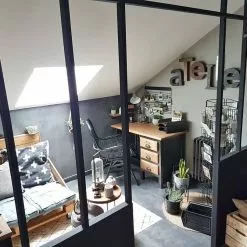 Beliani Silla De Comedor De Ratán Negro TOGO -Sillas Ventas undef src sa picid 801298 type whitesh image