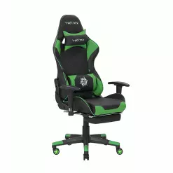 Beliani Silla De Oficina De Piel Sintética Negro/verde VICTORY 14 Beliani Silla De Oficina De Piel Sintética Negro/verde VICTORY -Sillas Ventas undef src sa picid 802411 type whitesh image