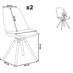 Beliani Conjunto De 2 Sillas De Comedor Madera Clara/negro DAKOTA 15 Beliani Conjunto De 2 Sillas De Comedor Madera Clara/negro DAKOTA -Sillas Ventas undef src sa picid 802537 type whitesh image scaled