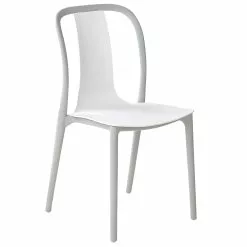 Beliani Conjunto De 4 Sillas De Jardín Blanco/gris Claro SPEZIA 16 Beliani Conjunto De 4 Sillas De Jardín Blanco/gris Claro SPEZIA -Sillas Ventas undef src sa picid 808234 type whitesh image scaled