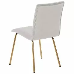 Beliani Conjunto De 2 Sillas De Comedor De Terciopelo Gris/dorado RUBIO -Sillas Ventas undef src sa picid 810419 type whitesh image scaled