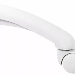 Beliani Silla De Oficina De Poliéster Rosa/blanco MARGUERITE -Sillas Ventas undef src sa picid 817881 type whitesh image scaled