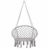 Beliani Silla Colgante De Algodón Gris Claro GABELLA 2 Beliani Silla Colgante De Algodón Gris Claro GABELLA -Sillas Ventas undef src sa picid 821574 type whitesh image