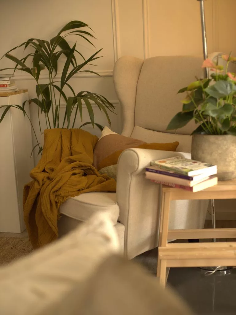 Beliani Sillón De Poliéster Beige Claro/negro ABSON 9 Beliani Sillón De Poliéster Beige Claro/negro ABSON - Imagen 7