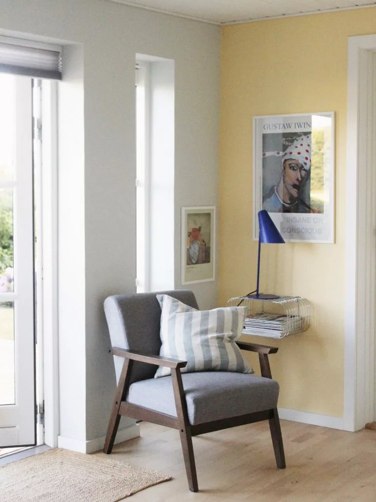 Beliani Sillón Gris ASNES 5 Beliani Sillón Gris ASNES - Imagen 3