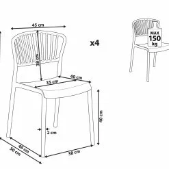 Beliani Conjunto De 4 Sillas De Comedor Gris Pardo GELA 19 Beliani Conjunto De 4 Sillas De Comedor Gris Pardo GELA -Sillas Ventas undef src sa picid 825387 type whitesh image scaled