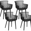 Beliani Conjunto De 4 Sillas De Comedor Negras PESARO -Sillas Ventas undef src sa picid 825427 type whitesh image