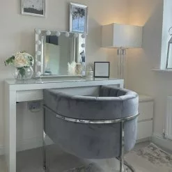 Beliani Sillón De Terciopelo Gris LARVIK 13 Beliani Sillón De Terciopelo Gris LARVIK -Sillas Ventas undef src sa picid 827616 type whitesh image scaled