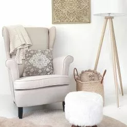 Beliani Sillón De Poliéster Beige Claro/negro ABSON 21 Beliani Sillón De Poliéster Beige Claro/negro ABSON -Sillas Ventas undef src sa picid 828337 type whitesh image scaled