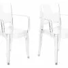 Beliani Conjunto De 2 Sillas Transparentes KENWOOD 2 Beliani Conjunto De 2 Sillas Transparentes KENWOOD -Sillas Ventas undef src sa picid 844642 type whitesh image