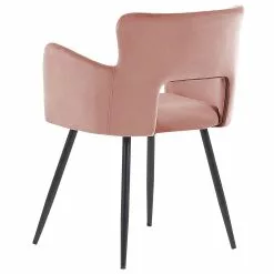 Beliani Conjunto De 2 Sillas De Comedor De Terciopelo Rosa Pastel/negro SANILAC 15 Beliani Conjunto De 2 Sillas De Comedor De Terciopelo Rosa Pastel/negro SANILAC -Sillas Ventas undef src sa picid 847081 type whitesh image scaled