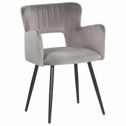 Beliani Conjunto De 2 Sillas De Comedor De Terciopelo Gris/negro SANILAC 16 Beliani Conjunto De 2 Sillas De Comedor De Terciopelo Gris/negro SANILAC -Sillas Ventas undef src sa picid 847134 type whitesh image scaled