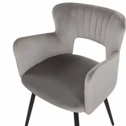 Beliani Conjunto De 2 Sillas De Comedor De Terciopelo Gris/negro SANILAC 18 Beliani Conjunto De 2 Sillas De Comedor De Terciopelo Gris/negro SANILAC -Sillas Ventas undef src sa picid 847136 type whitesh image scaled