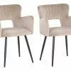 Beliani Conjunto De 2 Sillas De Comedor De Terciopelo Gris Pardo/negro SANILAC 2 Beliani Conjunto De 2 Sillas De Comedor De Terciopelo Gris Pardo/negro SANILAC -Sillas Ventas undef src sa picid 847148 type whitesh image