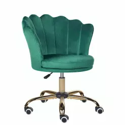 Beliani Silla De Oficina De Terciopelo Verde/dorado/negro MONTICELLO II 14 Beliani Silla De Oficina De Terciopelo Verde/dorado/negro MONTICELLO II -Sillas Ventas undef src sa picid 851685 type whitesh image