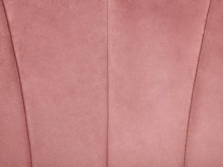 Beliani Silla De Oficina De Terciopelo Rosa/dorado/negro MONTICELLO II - Imagen 10