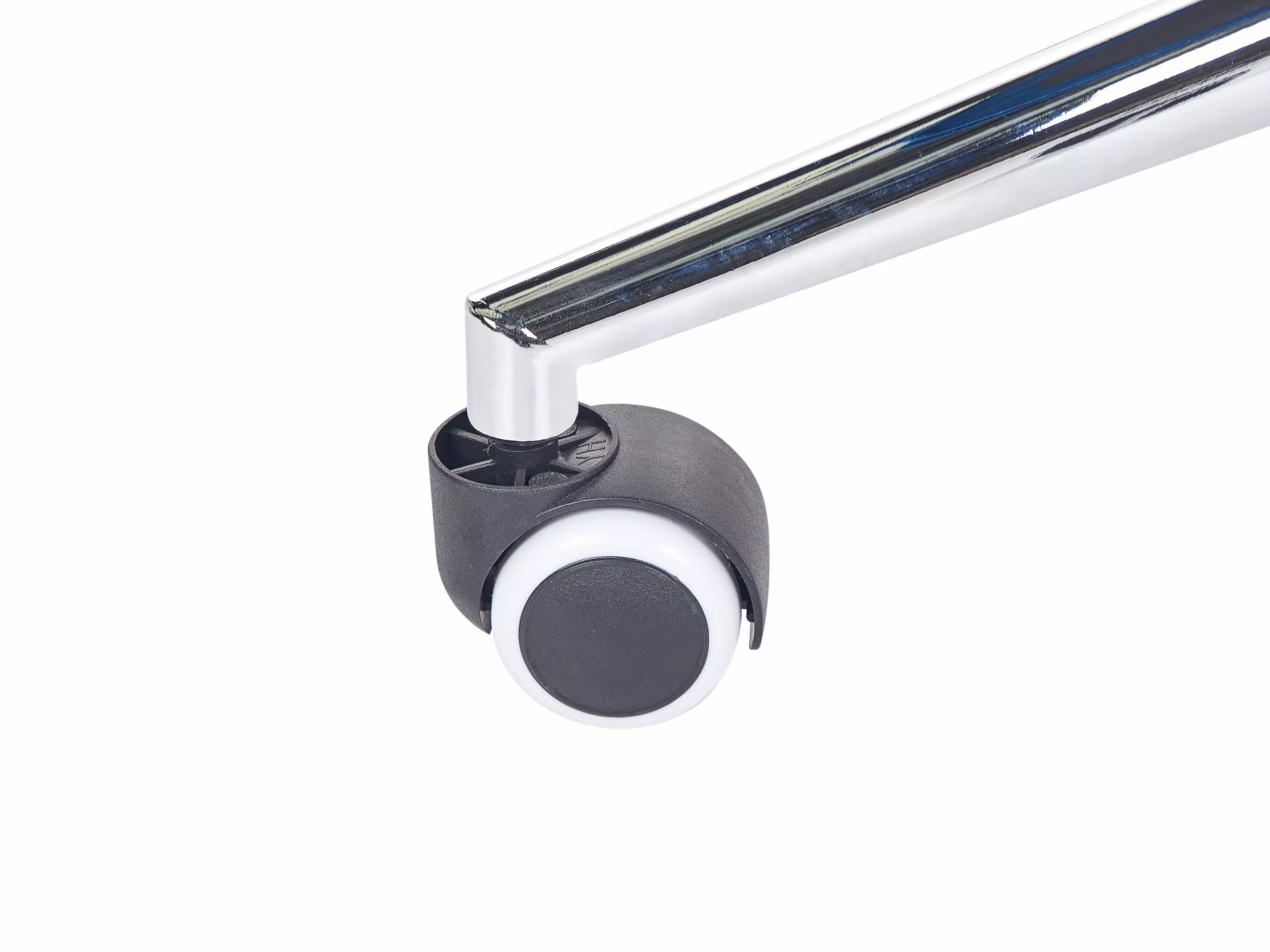 Beliani Silla De Oficina De Terciopelo Azul/negro/plateado MONTICELLO - Imagen 9