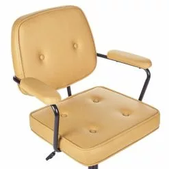 Beliani Silla De Oficina De Piel Sintética Amarillo/negro PAWNEE 18 Beliani Silla De Oficina De Piel Sintética Amarillo/negro PAWNEE -Sillas Ventas undef src sa picid 851782 type whitesh image scaled