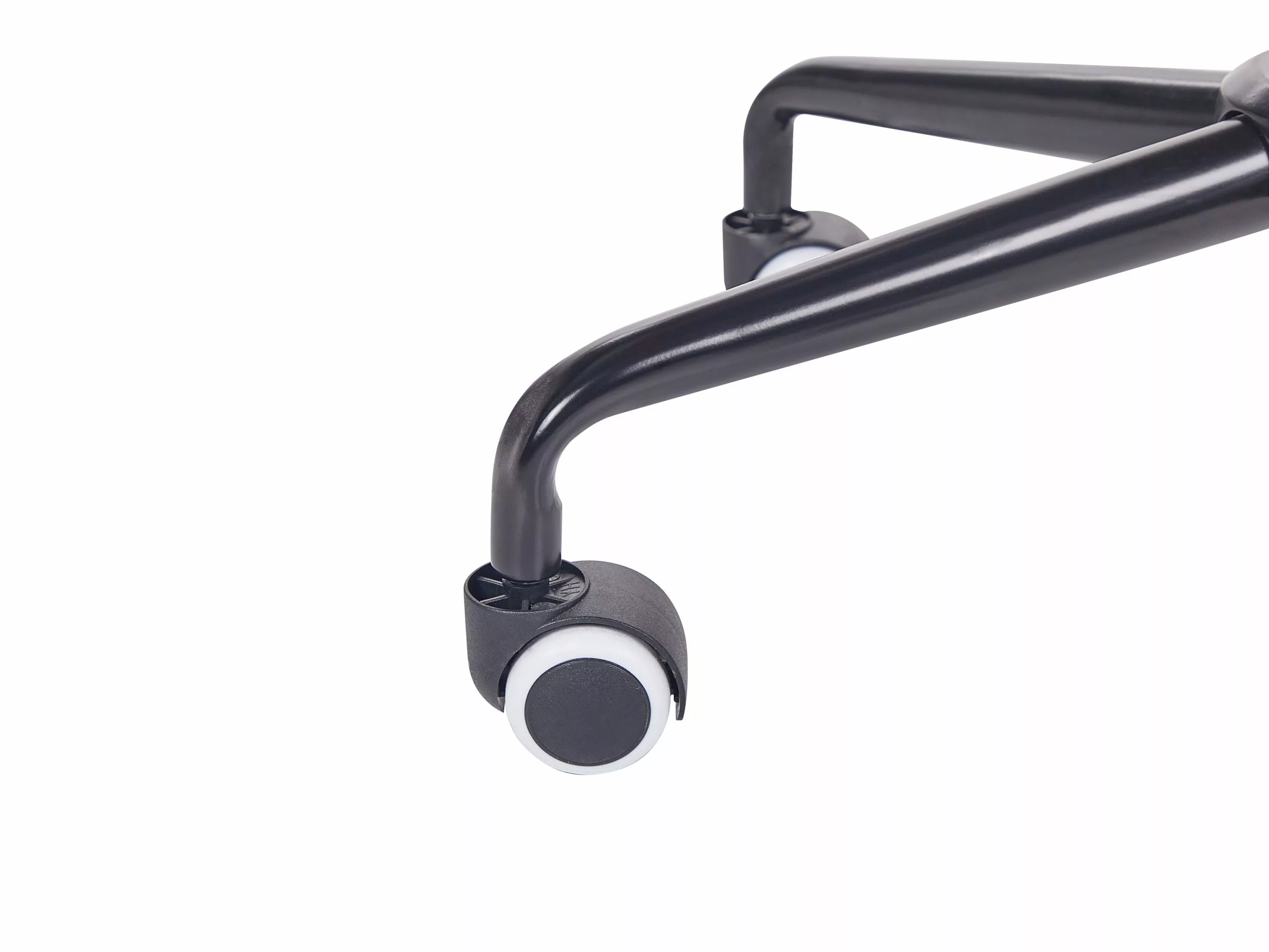 Beliani Silla De Oficina De Piel Sintética Verde/negro PAWNEE - Imagen 9