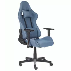 Beliani Silla De Oficina De Poliéster Azul/negro WARRIOR 14 Beliani Silla De Oficina De Poliéster Azul/negro WARRIOR -Sillas Ventas undef src sa picid 852049 type whitesh image scaled